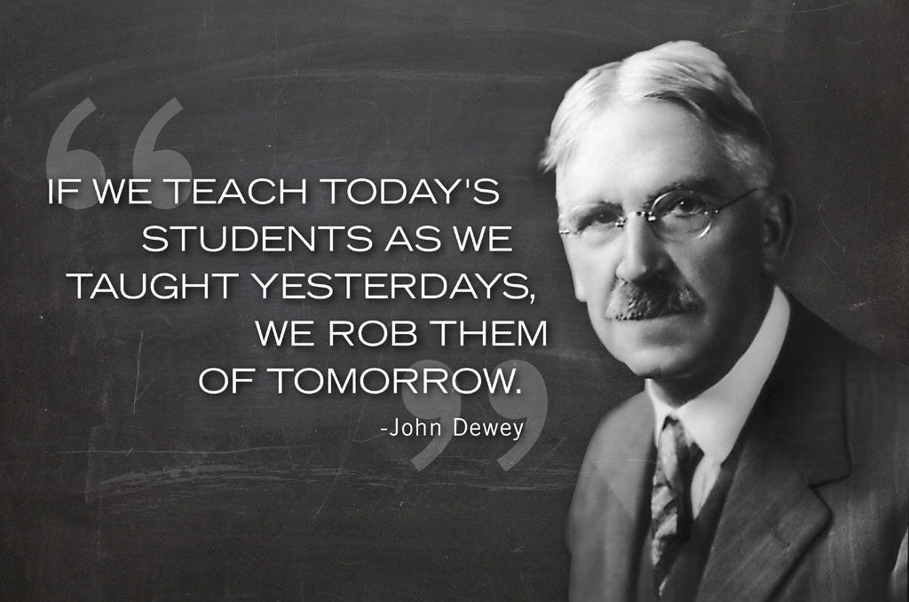 John Dewey - Rob the future